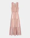 Rails Loulou Stripe Sleeveless Linen Blend Maxi Dress In Salerno Stripe