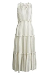 Rails Loulou Stripe Sleeveless Linen Blend Maxi Dress In Basque Stripe
