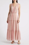 Rails Loulou Stripe Sleeveless Linen Blend Maxi Dress In Salerno Stripe