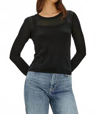 Rails Lovisa Long Sleeve Top In Black