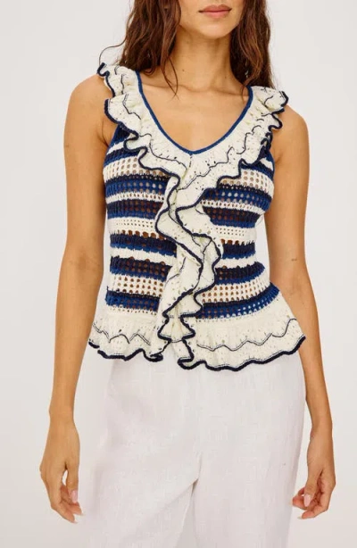 Rails Luci Knit Tank Crete Stripe In Multi