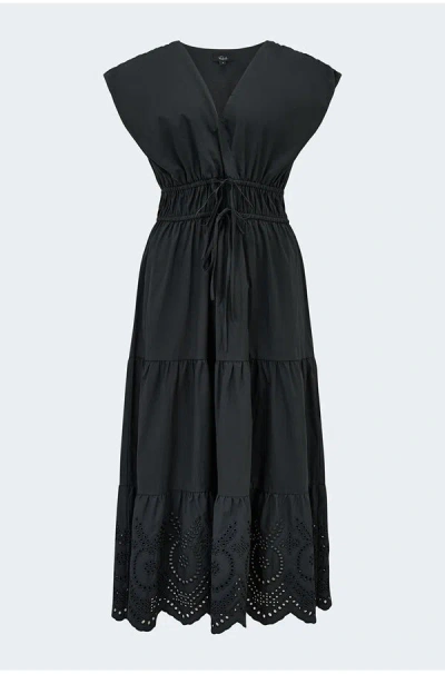 Rails Lucia Dress In Black Eyelet