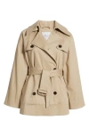 Rails Lucien Trench Coat In Taupe