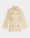 Rails Lucien Trench Coat In Taupe