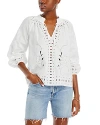 Rails Lucinda Cotton Eyelet Top In White