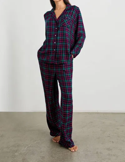 Rails Luna Pajama Set In Egrn In Multi