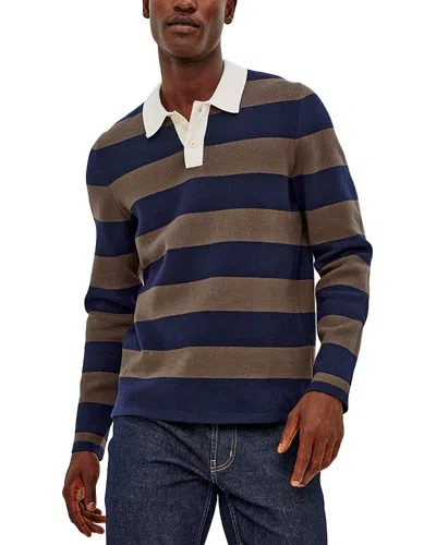 Rails Luther Relaxed Fit Striped Polo Sweater In Multi