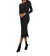 Rails Luz Sheer Yoke Dress In Black In Black