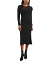 Rails Luz Sheer Yoke Dress In Black In Black
