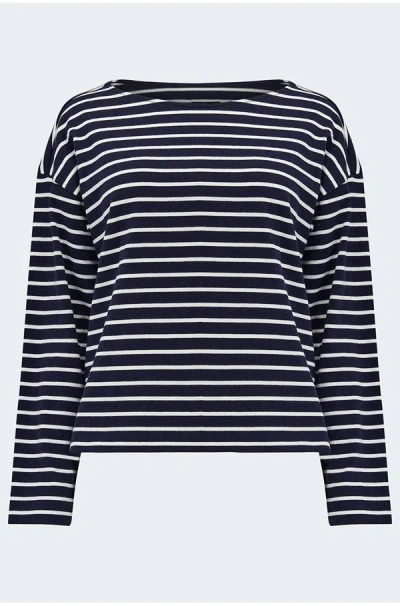 Rails Macy Top In Nautical Stripe In Navy