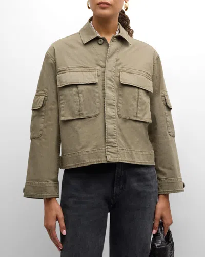 Rails Madison Utility Jacket In Dark Olive