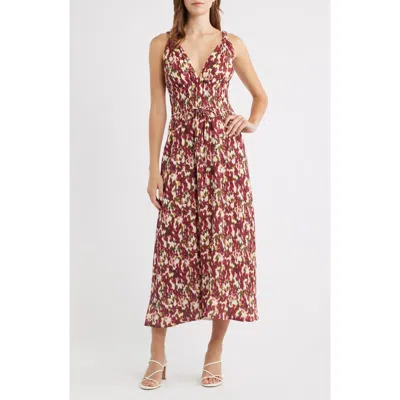 Rails Marciana Smocked Waist Maxi Sundress In Multi