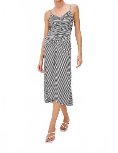 Rails Mari Midi Dress In Navy Gingham In Multi