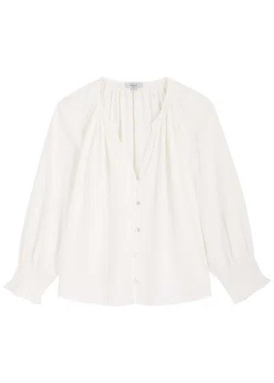 Rails Mariah Cotton Blouse In White