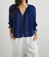 Rails Mariah Top In Noja Stripe In Multi