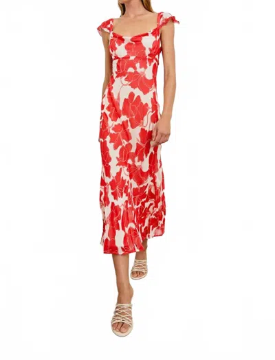 Rails Marigold Dress In Scarlet In Red