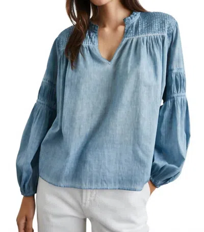 Rails Marli Top In Faded Blue