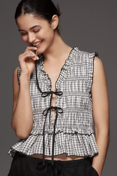 RAILS MARTINE GATHERED TANK TOP