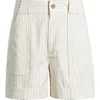 Rails Maryam Pinstripe Cargo Shorts In Birch Pinstripe