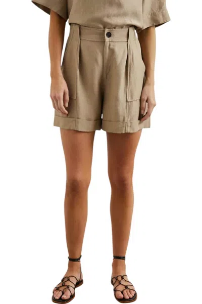 Rails Maryam Shorts In Safari In Brown