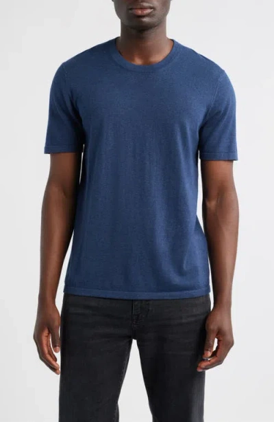 Rails Mason Cotton & Cashmere T-shirt In Blue