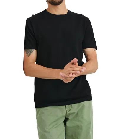 Rails Mason Cotton Cashmere T-shirt In Black