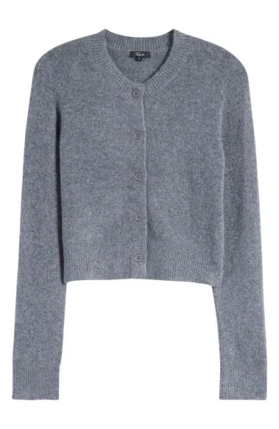 Rails Matilda Crop Cardigan In Charcoal