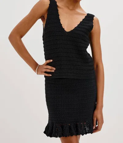 RAILS MATILDE TOP IN BLACK