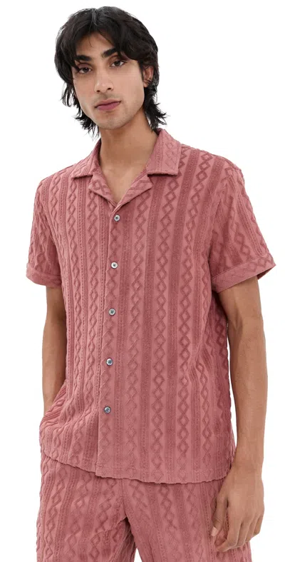 RAILS MAVERICK SHIRT FADED RED