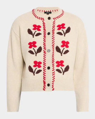 RAILS MAVIE FLORAL HERITAGE CARDIGAN