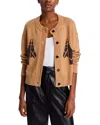 Rails Mavie Wool-blend Cardigan In Camel Stable