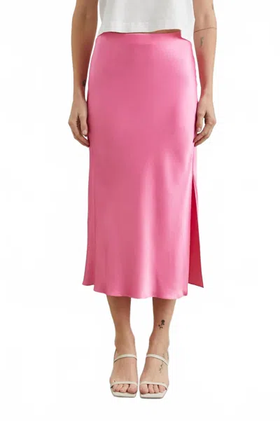 Rails Maya Midi Skirt In Malibu Pink