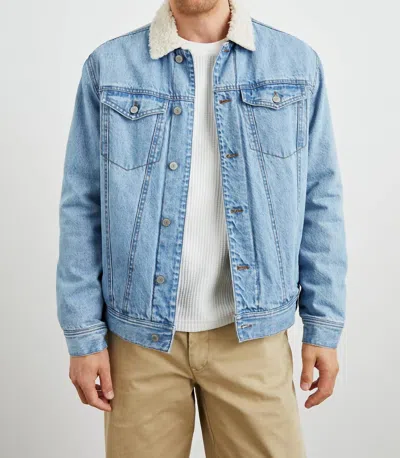 Rails Mckinley Jacket In Vintage Wash In Blue