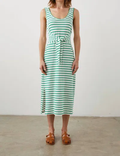 Rails Meg Dress In Sailor Stripe Green
