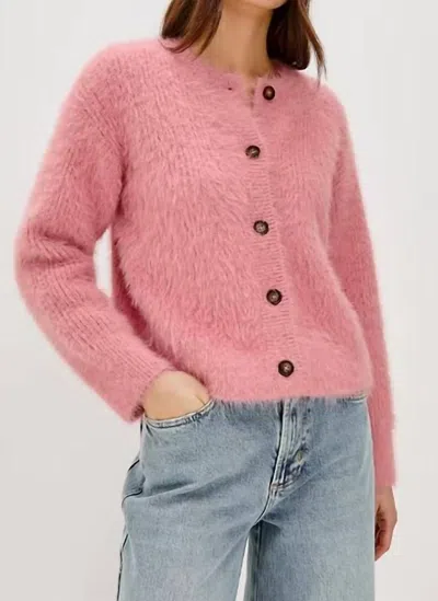Rails Melo Cardigan In Heather Pink In Purple