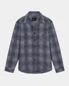 Rails Alder Brushed Flannel Shirt In Dusk Eclipse In Blue