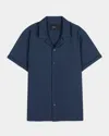 Rails Amalfi Short Sleeve Seersucker Button-up Shirt