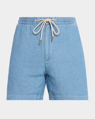 Rails Men & Apos;s Archer 6" Inseam Drawstring Shorts In Blue