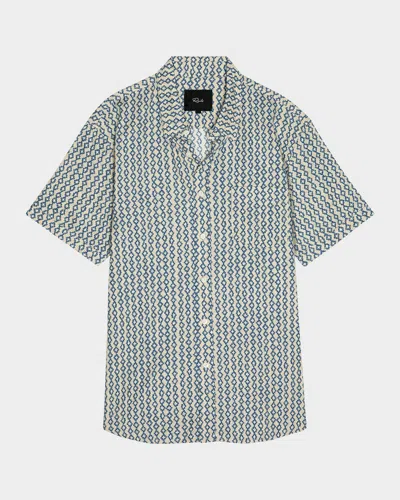 Rails Men & Apos;s Carson Short-sleeve Shirt In Multi