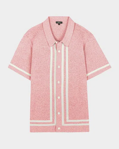 Rails Leo Stripe Shirt In Pink