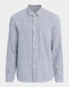 Rails Gracy Button Down Shirt Navy White In Blue