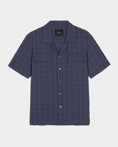 Rails Men & Apos;s Short-sleeve Rook Shirt In Navy In Blue