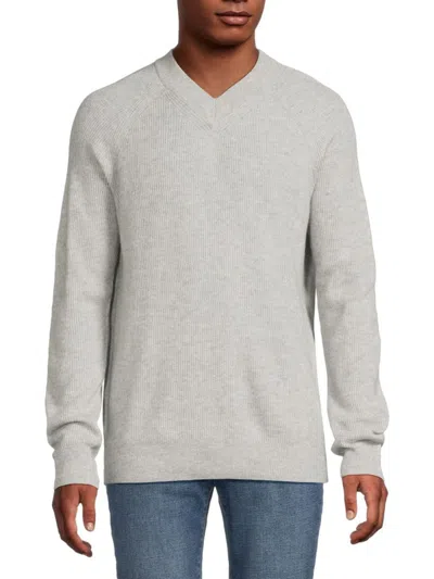 Rails Men's Ansel Merino Wool-cashmere Sweatshirt In White