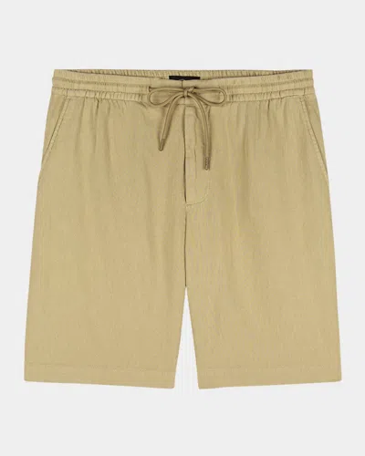 Rails Men's Archer Cotton-linen Shorts In True Khaki