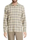 Rails Men's Checked Cotton Long-sleeve Shirt In Neutral