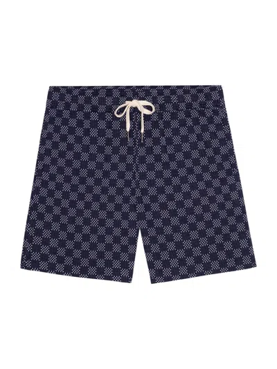 Rails Men's Cruz Check Cotton Shorts In Black