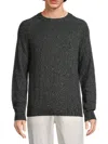 Rails Men's Donovan Cotton-blend Crewneck Sweater In Gray