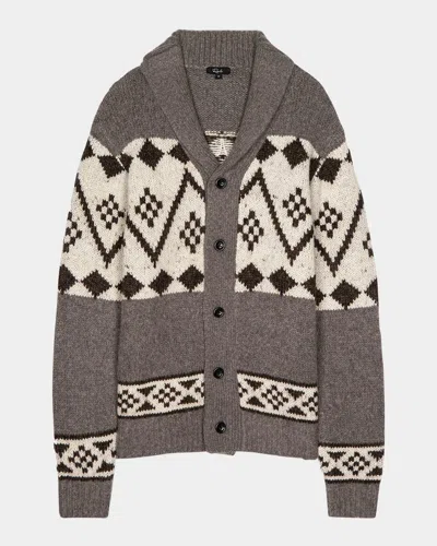 RAILS MEN'S KALLIO GEOMETRIC CARDIGAN