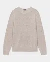 Rails Men's Laurent Wool And Cashmere Crewneck Sweater In Gray