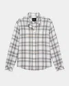 RAILS MEN'S LENNOX BRUSHED PLAID SPORT SHIRT